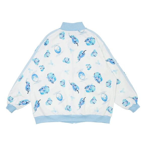 ACDC RAG x Hatsune Miku Forever White Blue Jersey Oversized Jacket - Picture 8 of 10